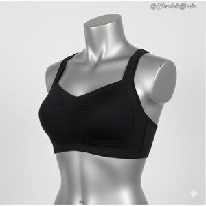 EXCELLENT Lululemon Ta Ta Tamer III Sports Athletic Bra 38C Black Luxtreme